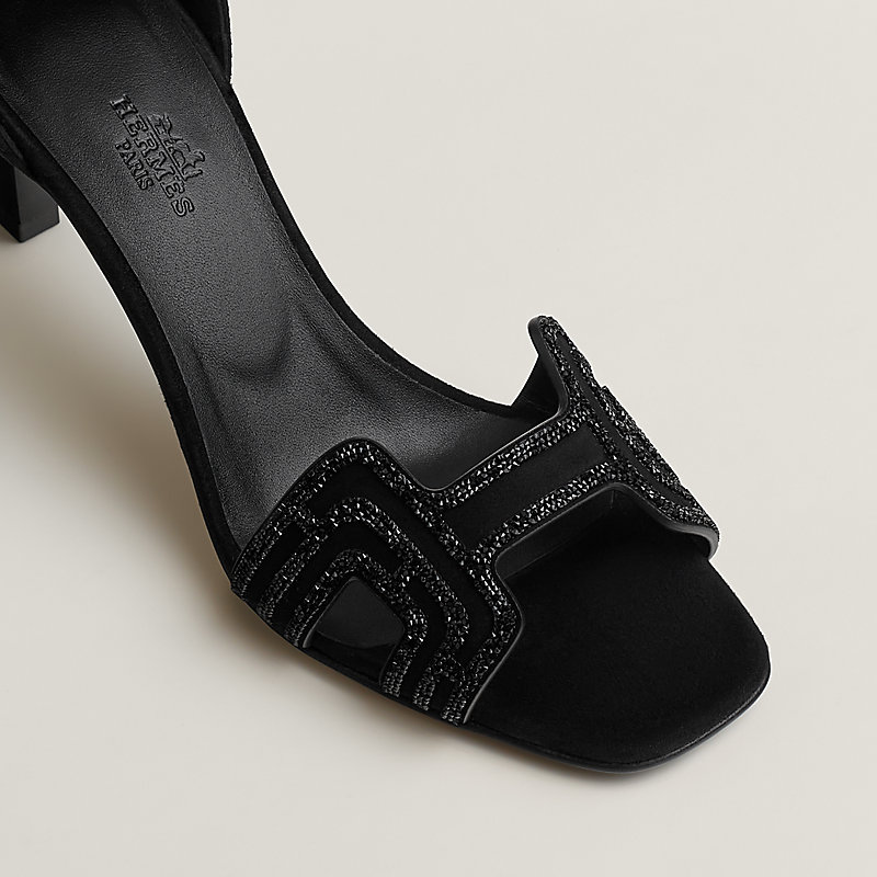 サンダル 《ジョイ》 70 - ブラック | Hermès - エルメス-公式サイト